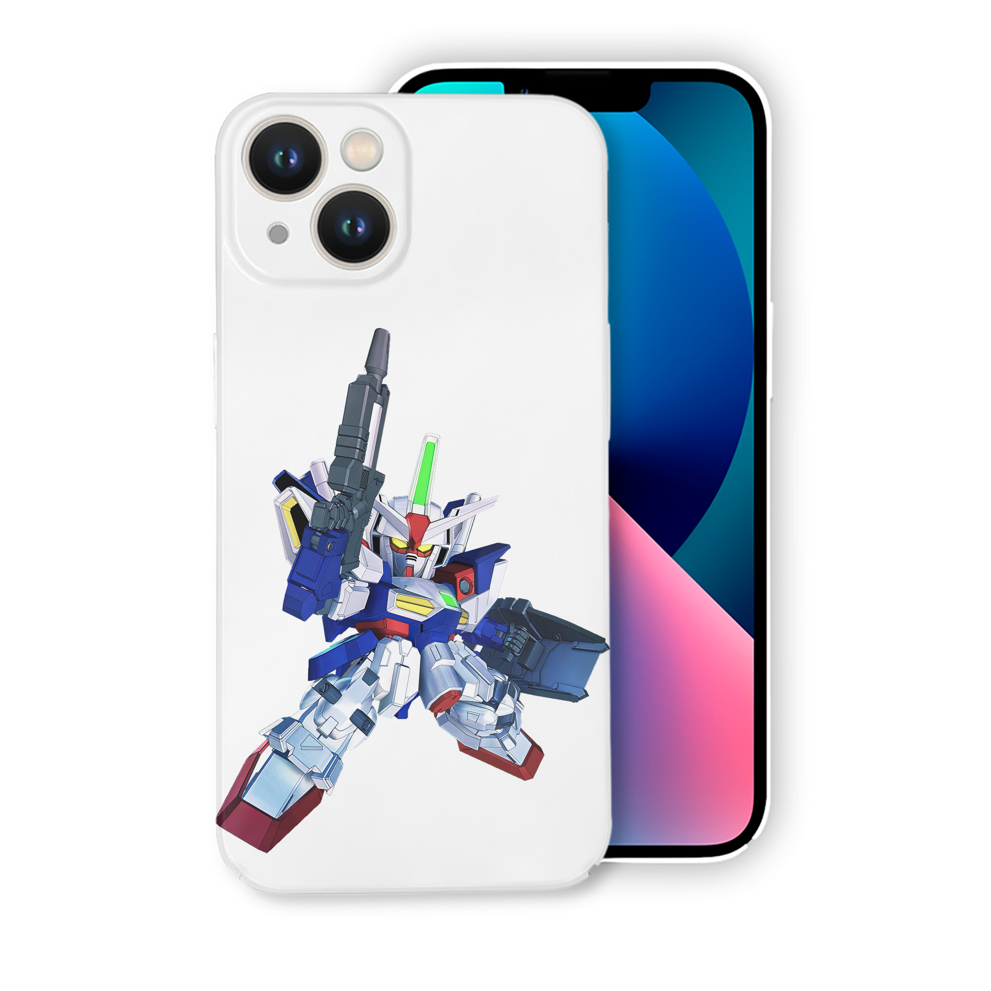 （画像用） 機動戦士ガンダム Mobile Suit Gundam 【iPhone 14シリーズ対応】ハードケース